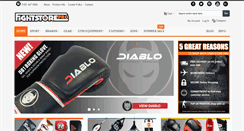 Desktop Screenshot of fightstorepro.com
